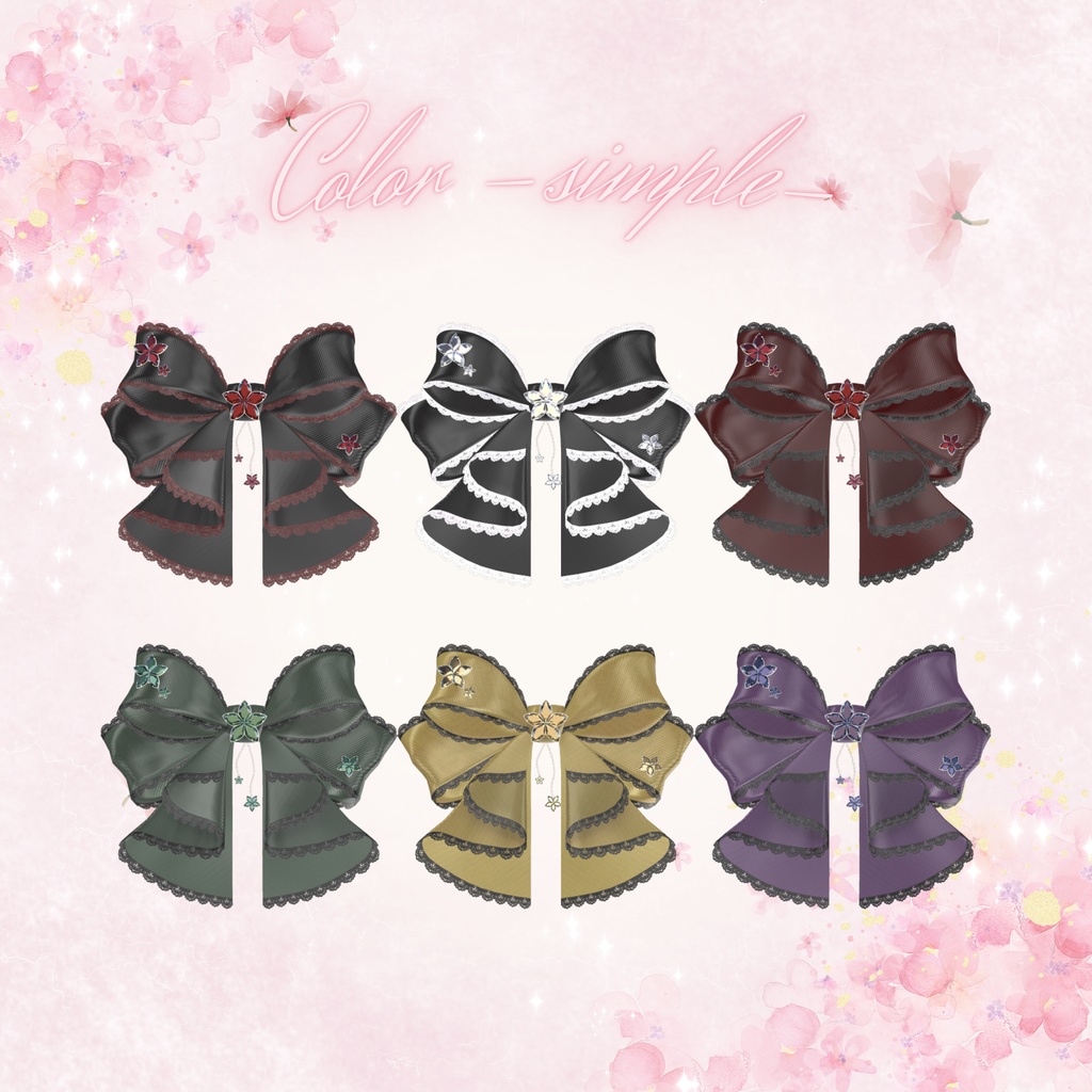 【記念コラボ】Flowerly Ribbon