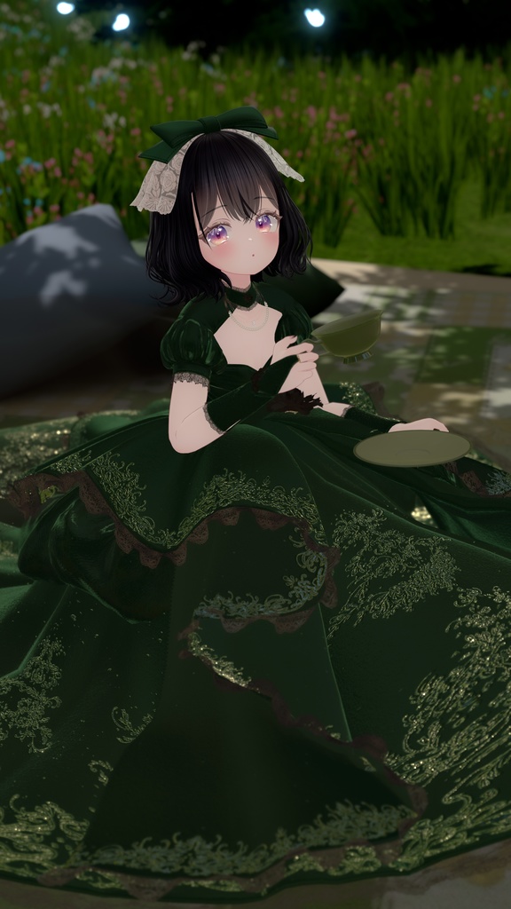 【複数アバター対応】Innocence in Bloom