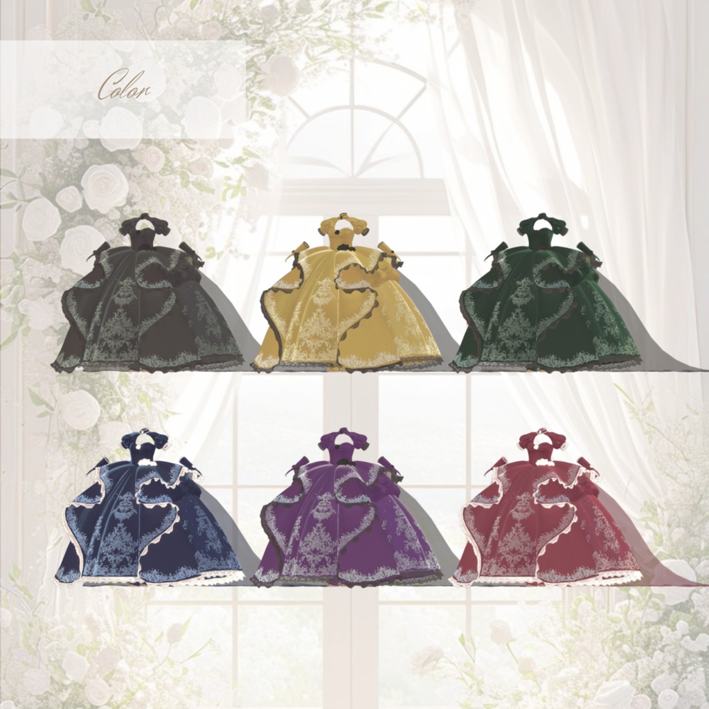 【複数アバター対応】Innocence in Bloom