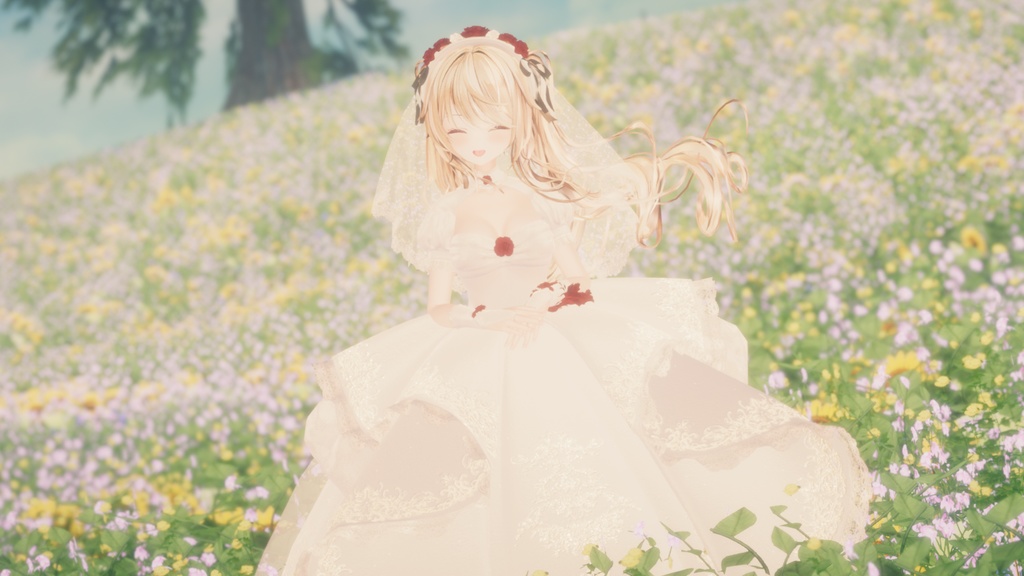 【複数アバター対応】Innocence in Bloom