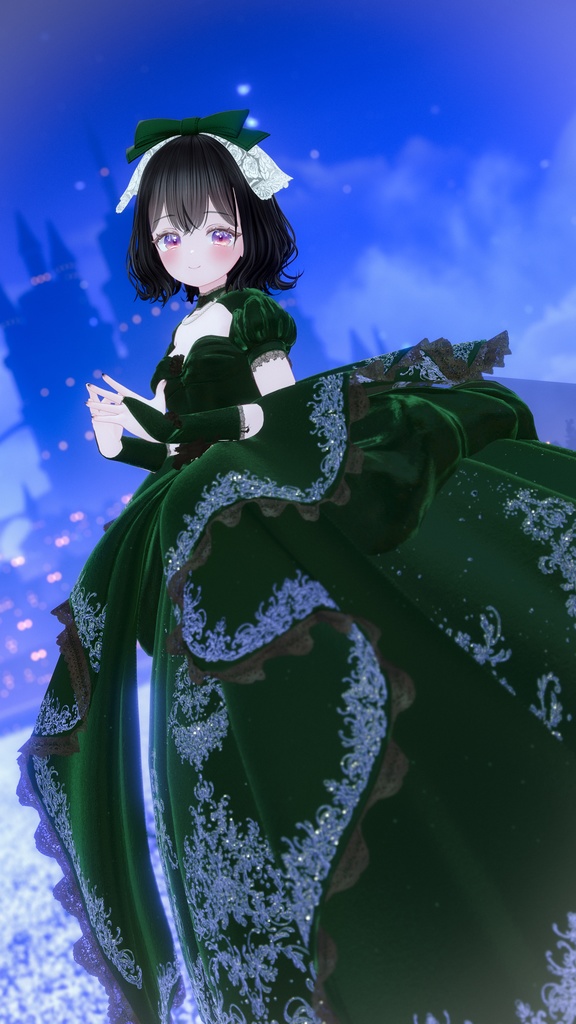 【複数アバター対応】Innocence in Bloom