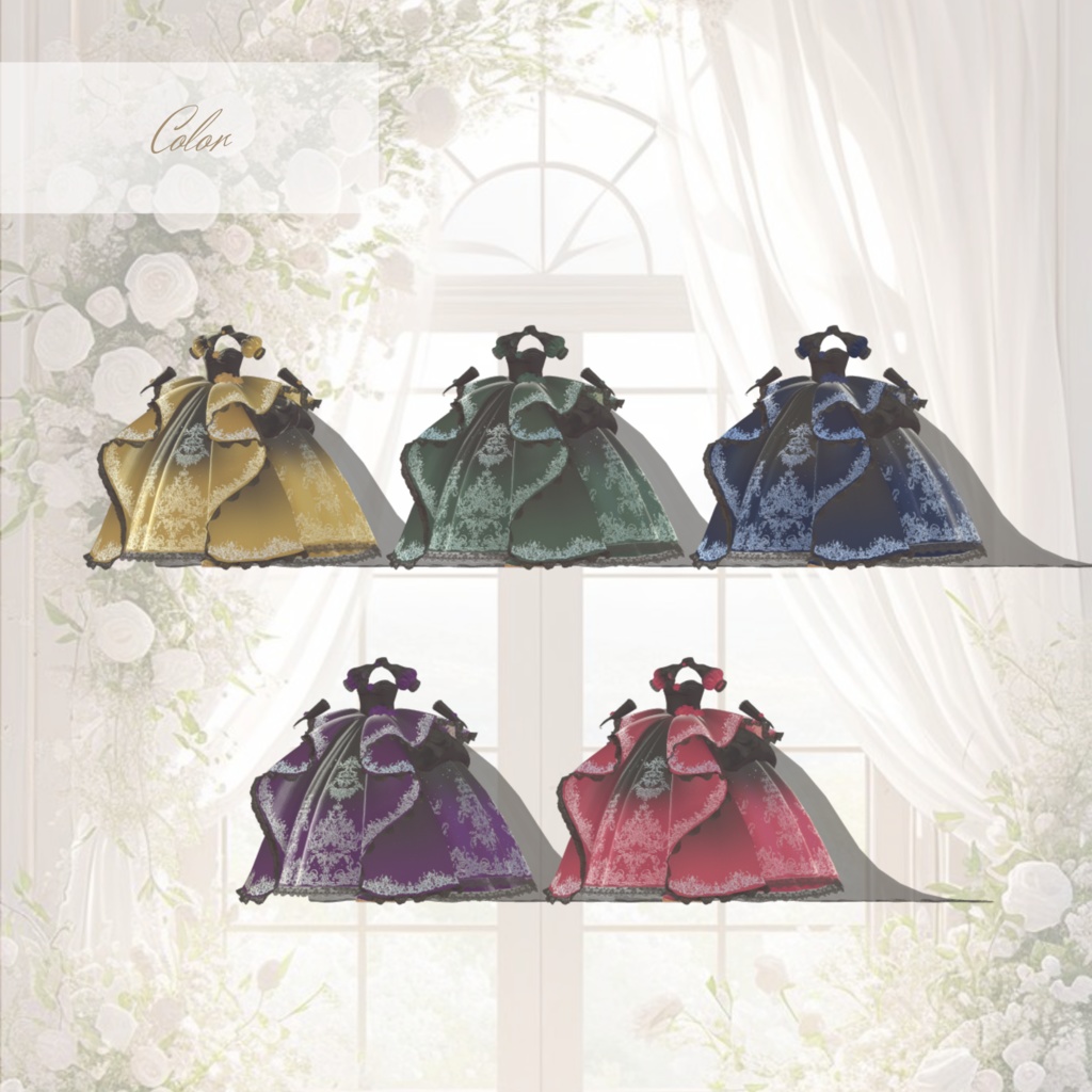 【複数アバター対応】Innocence in Bloom