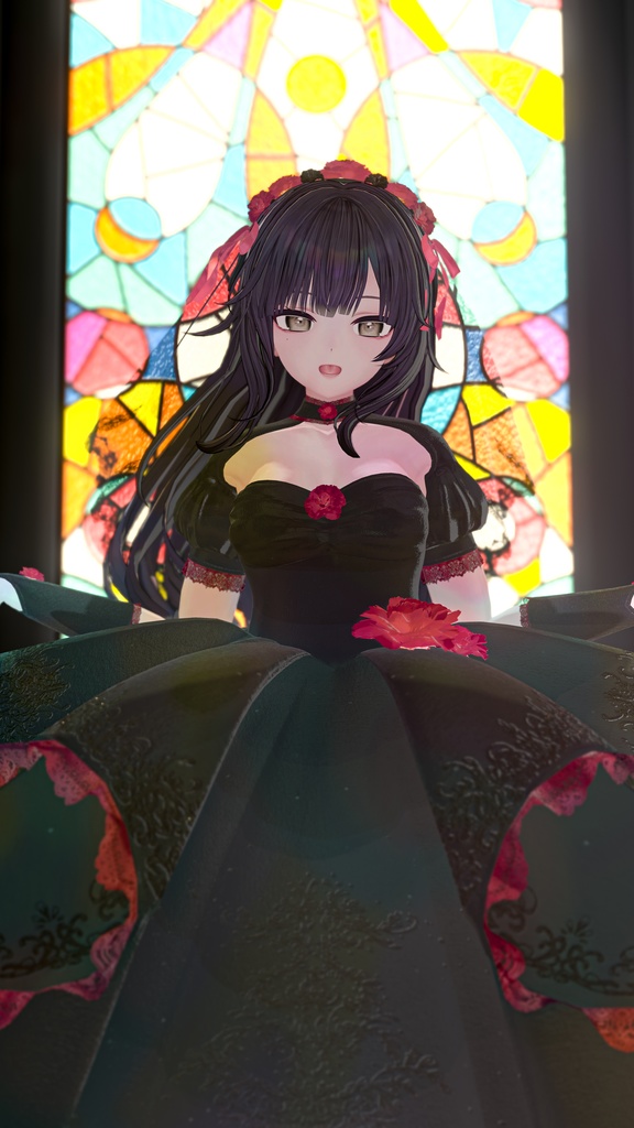 【複数アバター対応】Innocence in Bloom