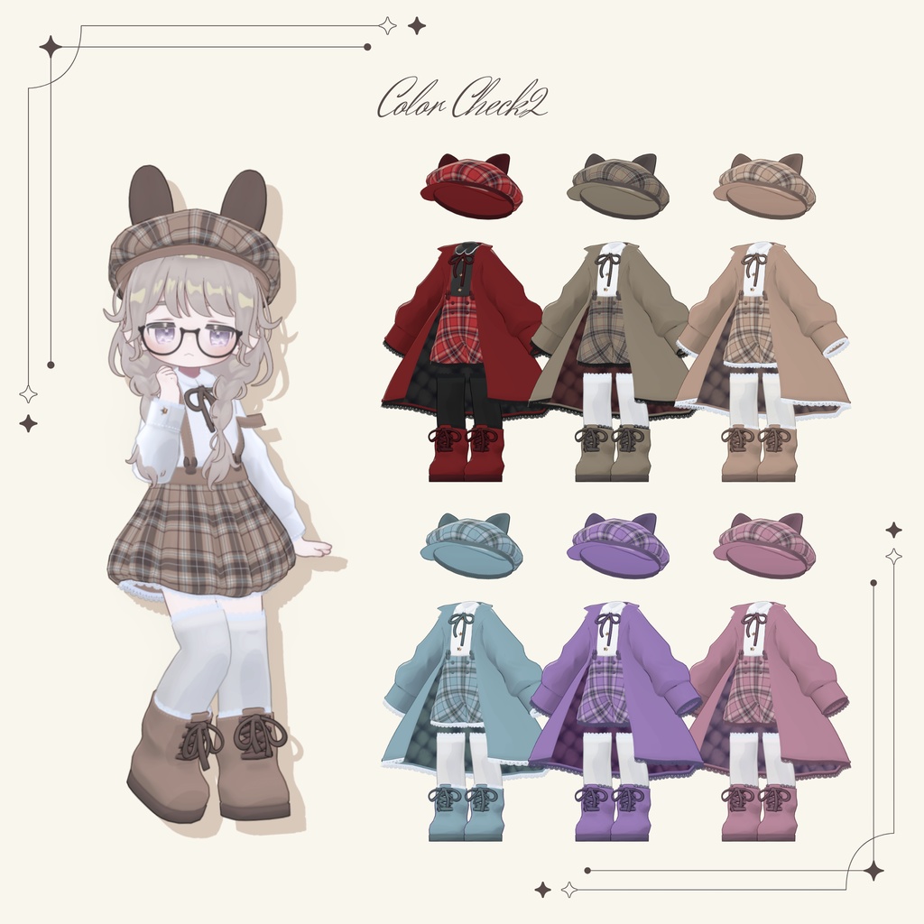 【期間限定無料ෆフォロワー4000&5000人記念】Twins in the mirror