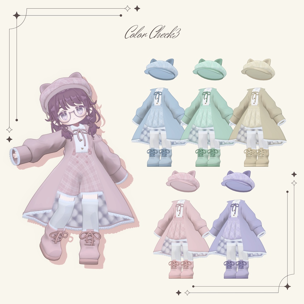 【期間限定無料ෆフォロワー4000&5000人記念】Twins in the mirror