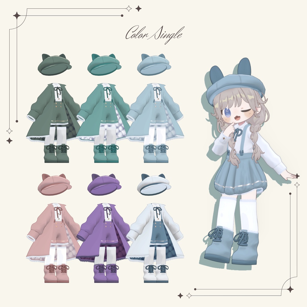 【期間限定無料ෆフォロワー4000&5000人記念】Twins in the mirror