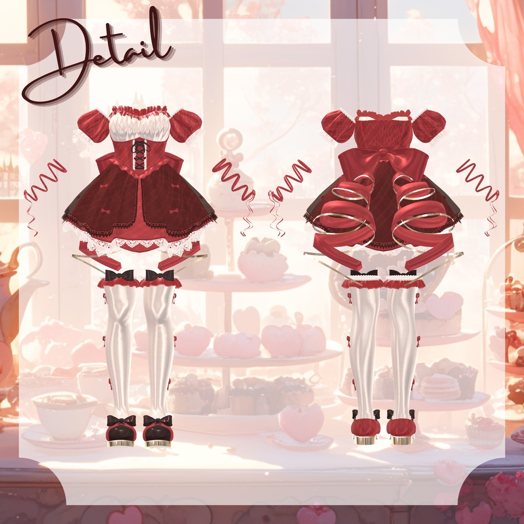 【複数アバター対応】Sweeties for you♡