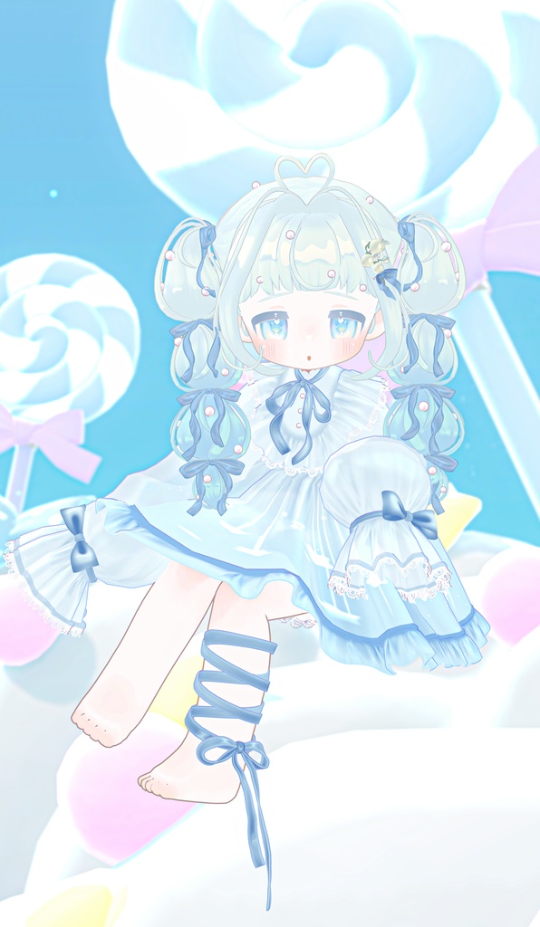 【キプフェル・まめひなた対応】Dreamy candy twin