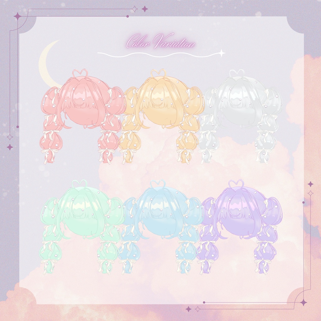 【キプフェル・まめひなた対応】Dreamy candy twin
