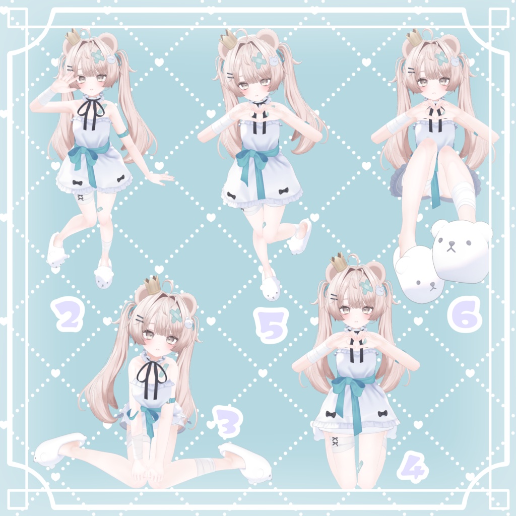 【FREEあり】Milfy&Eku 撮影用ポーズ32種類