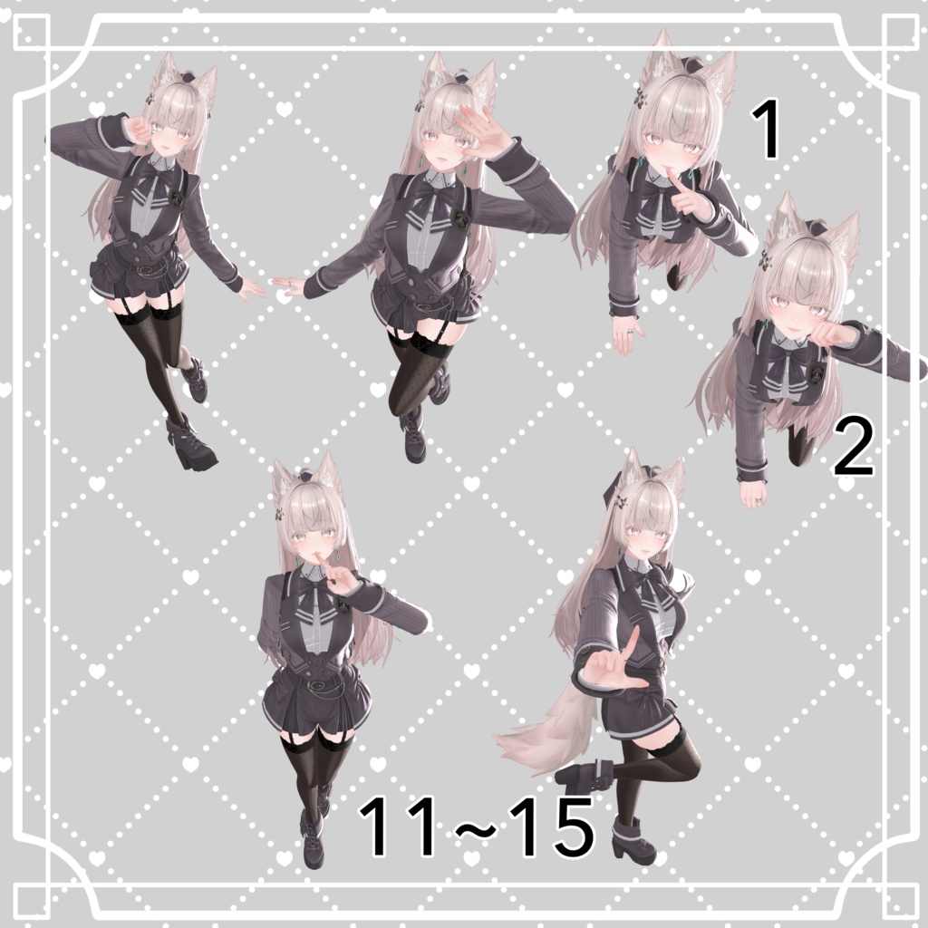 ✨BLACK FRIDAY SALE✨【FREEあり】LUMINA 撮影用ポーズ30種類