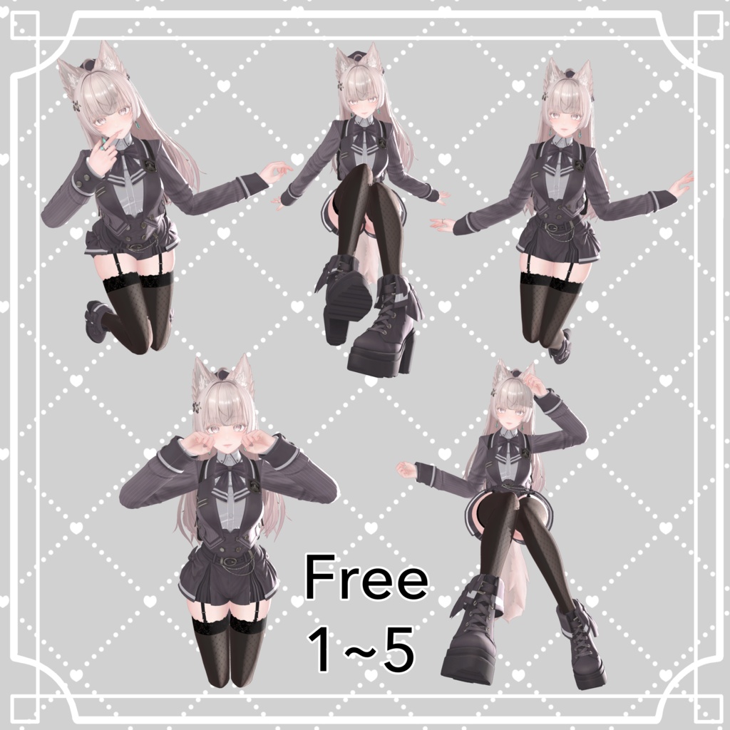 ✨BLACK FRIDAY SALE✨【FREEあり】LUMINA 撮影用ポーズ30種類