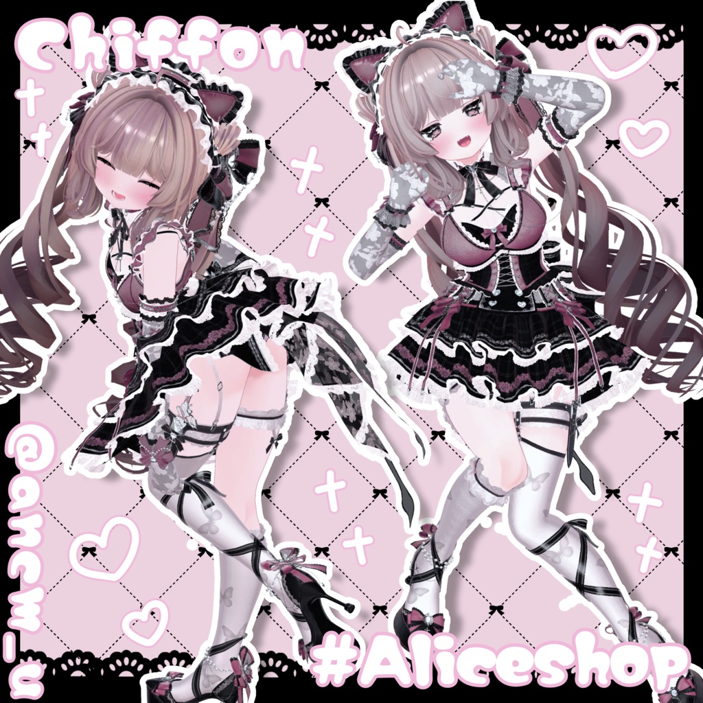 【FREEあり】♡Alice Pose 01♡【50個】