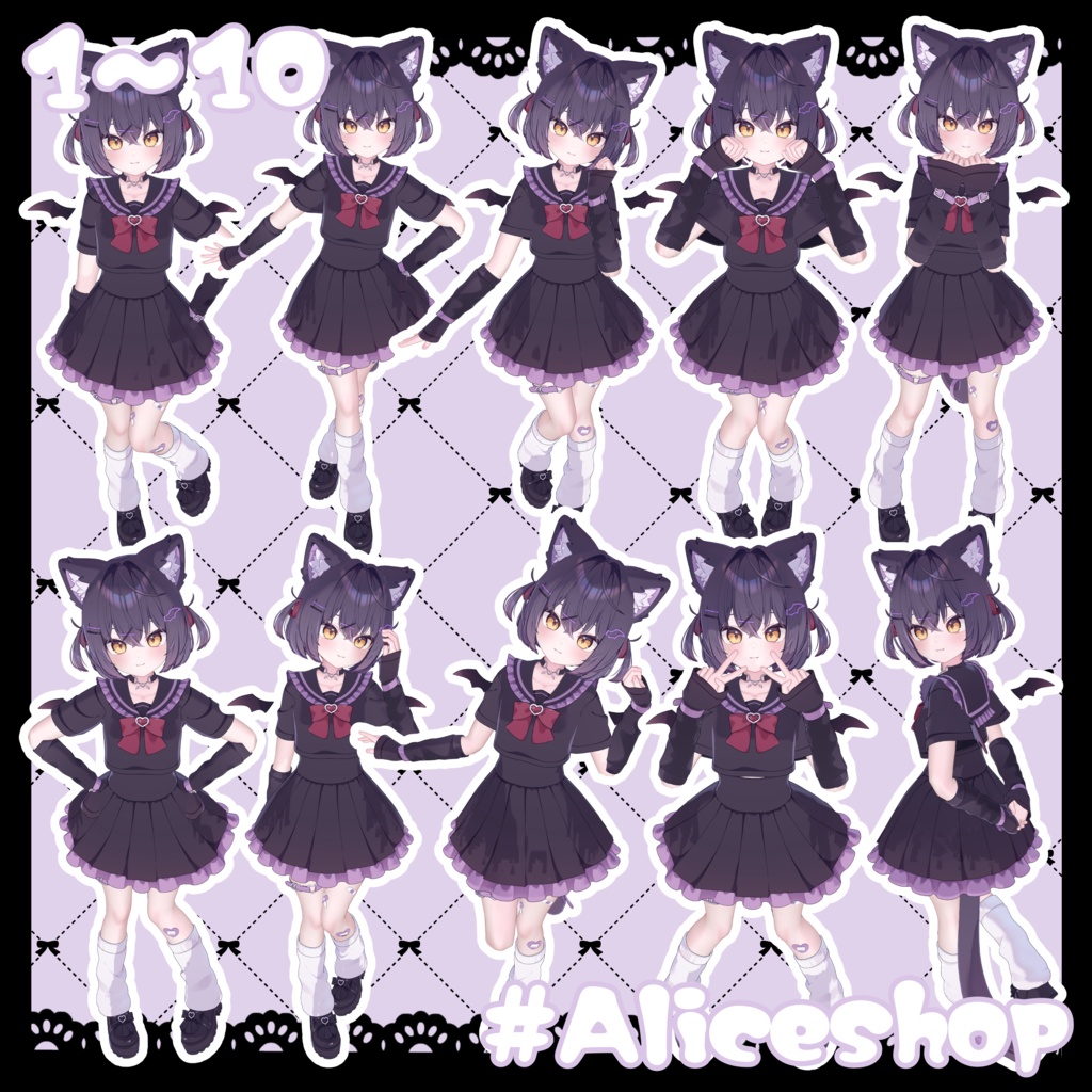 【FREEあり】♡Alice Pose 01♡【50個】