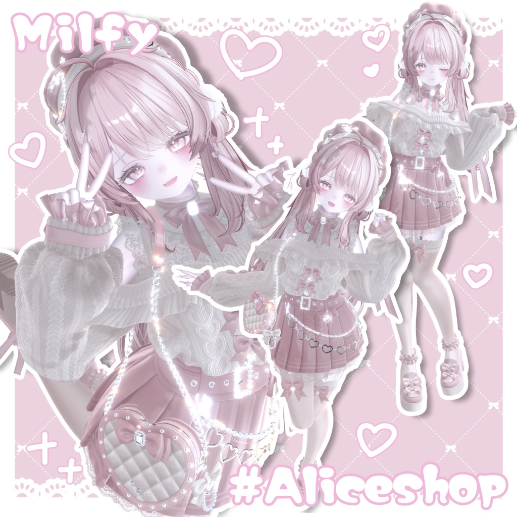 【FREEあり】♡Alice Pose 01♡【50個】