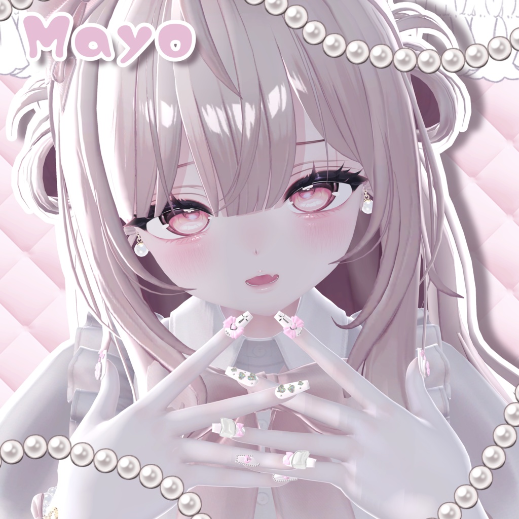 ✨GWSALL✨【14アバター対応】🐾にゃんねいる NyanNail🐾