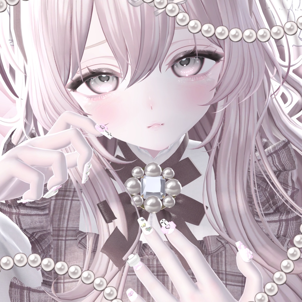 【12アバター対応】🐾にゃんねいる NyanNail🐾