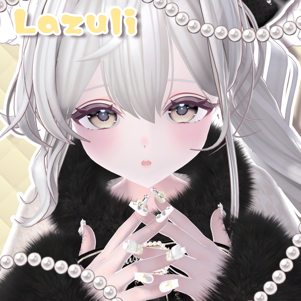 【12アバター対応】🐾にゃんねいる NyanNail🐾