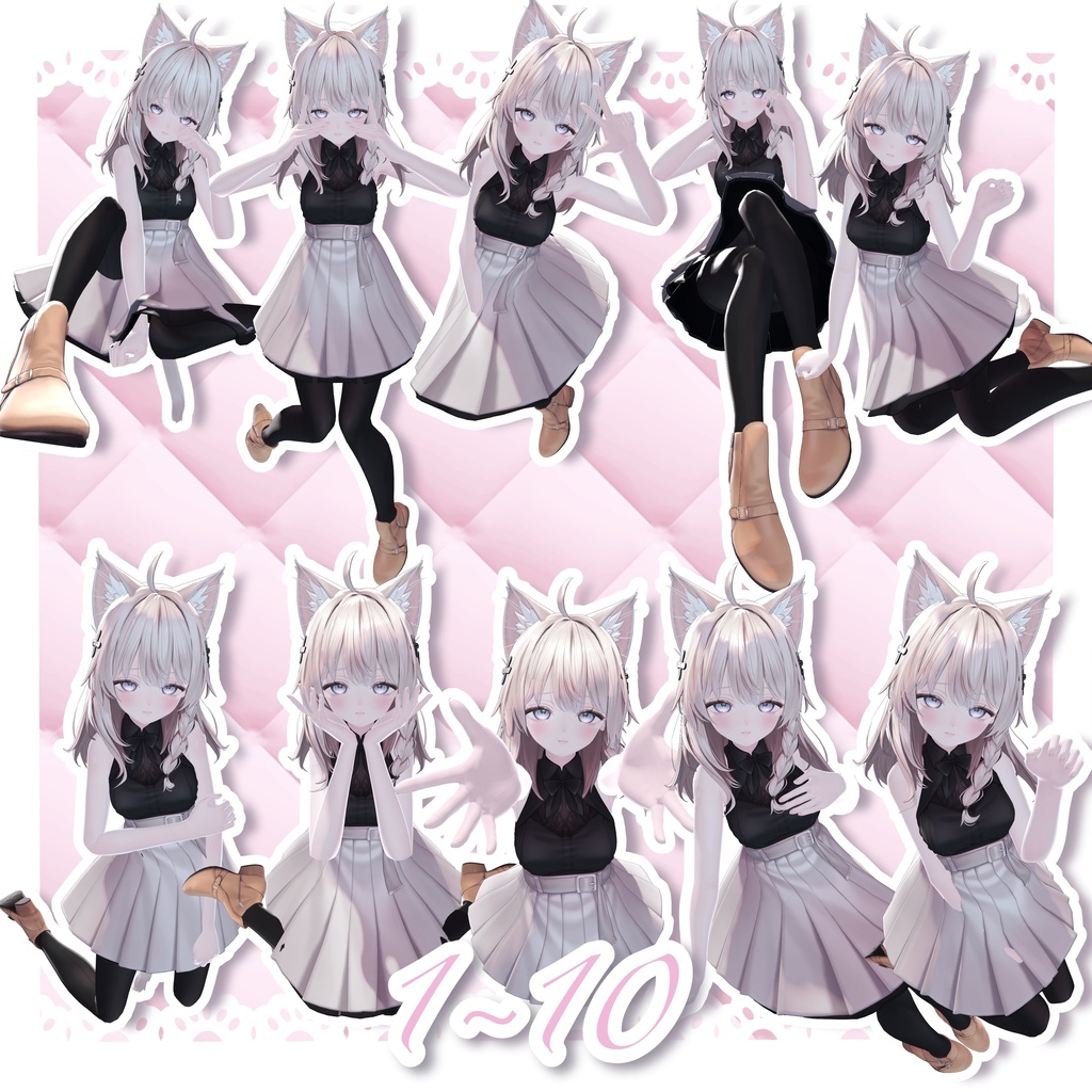 SALE✨️【FREEあり】♡Alice Pose 02♡【30個】