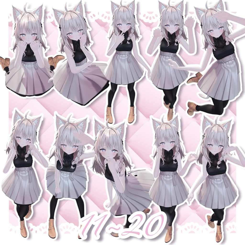 SALE✨️【FREEあり】♡Alice Pose 02♡【30個】