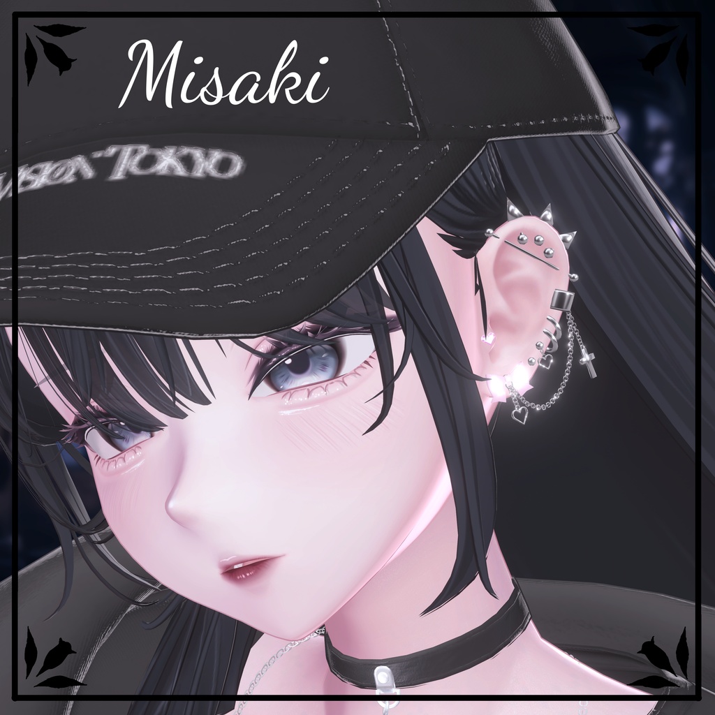【15アバター対応】♡CroixHeart♡ ピアスセット