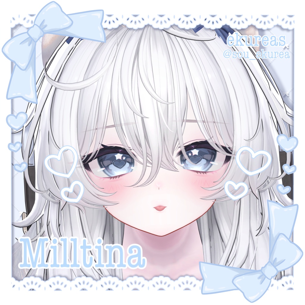 【13アバター対応】♡MilkySugar♡ アイテクスチャ