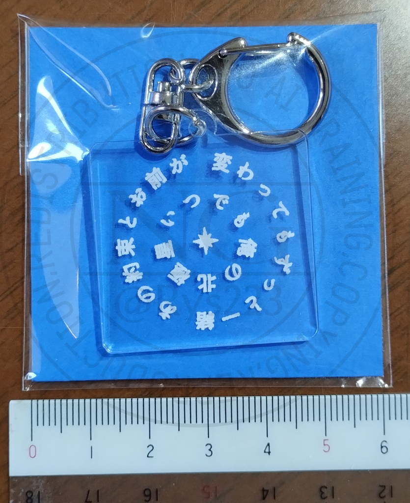 アクリルキーホルダー(4種)