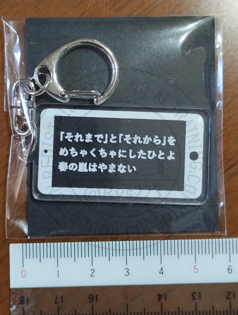 アクリルキーホルダー(4種)