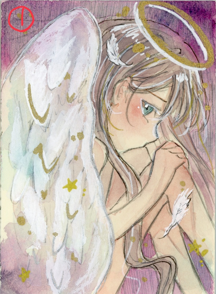 ATC(アーティストトレーディングカード)原画