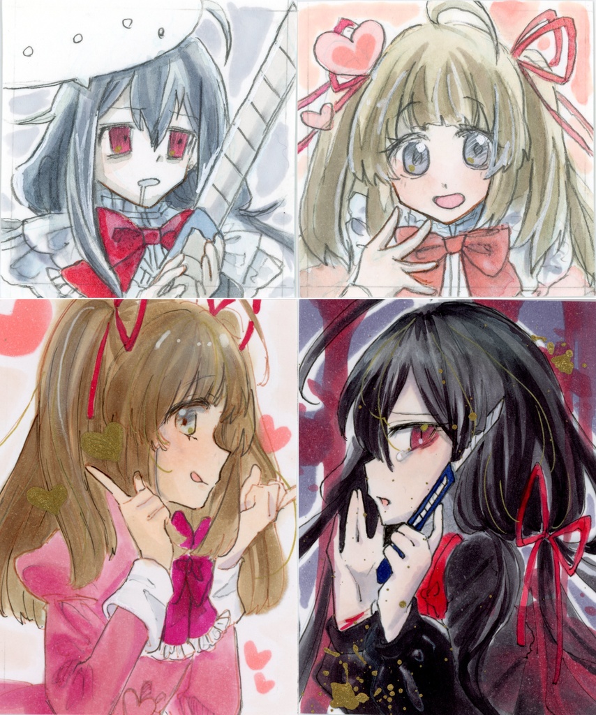 光と闇ちゃん原画