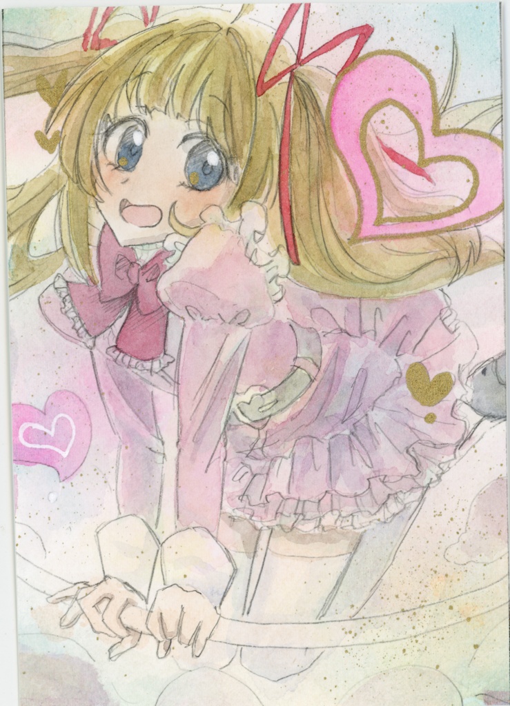 光と闇ちゃん原画