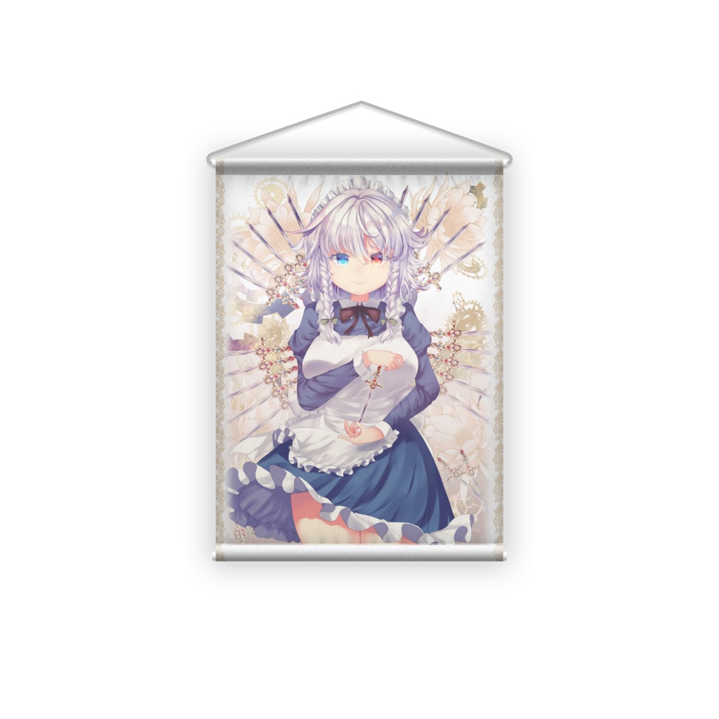 【東方Project】十六夜咲夜 B2縦 タペストリー
