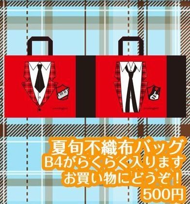 夏旬不織布バッグ