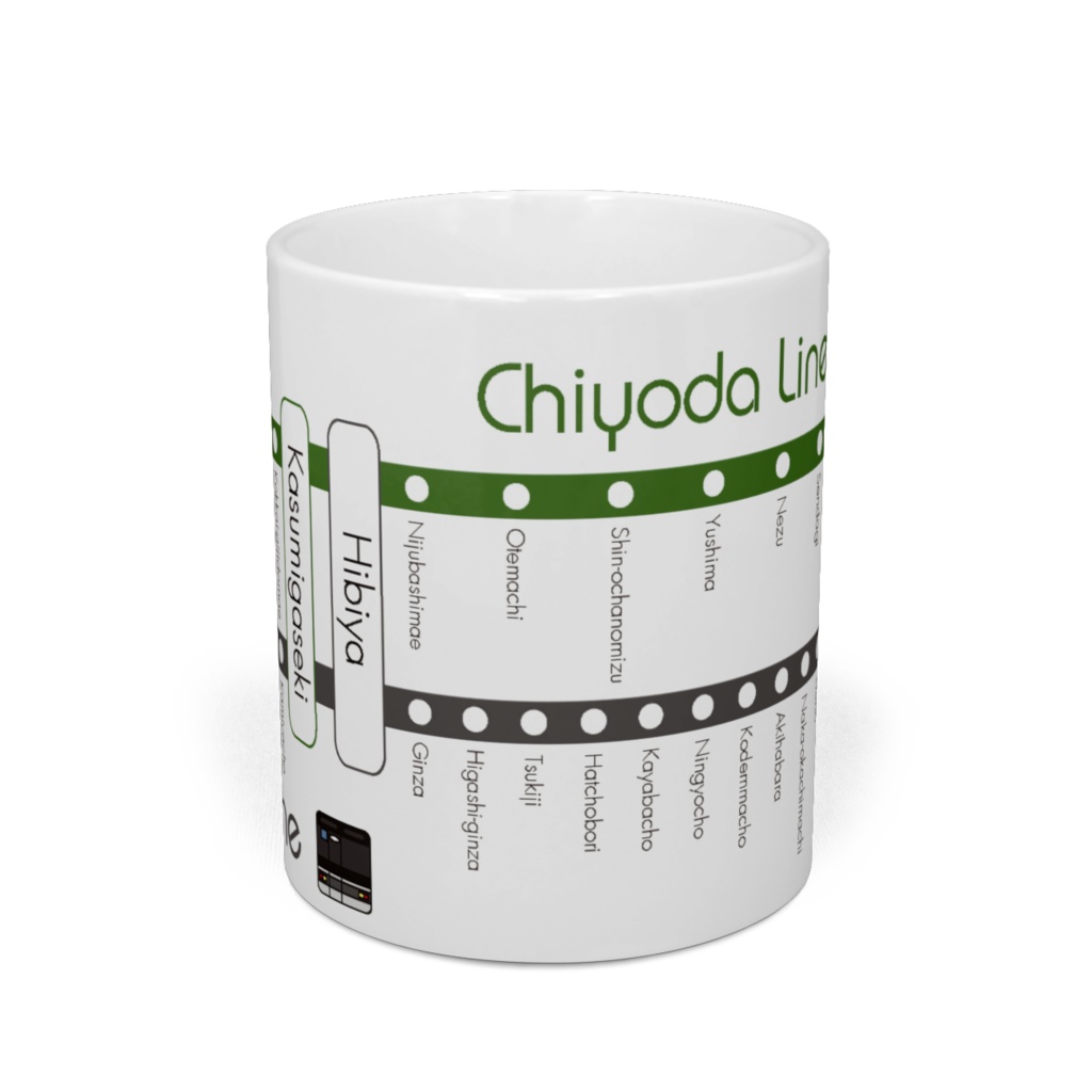 【路線図シリーズマグ】千代田線&日比谷線