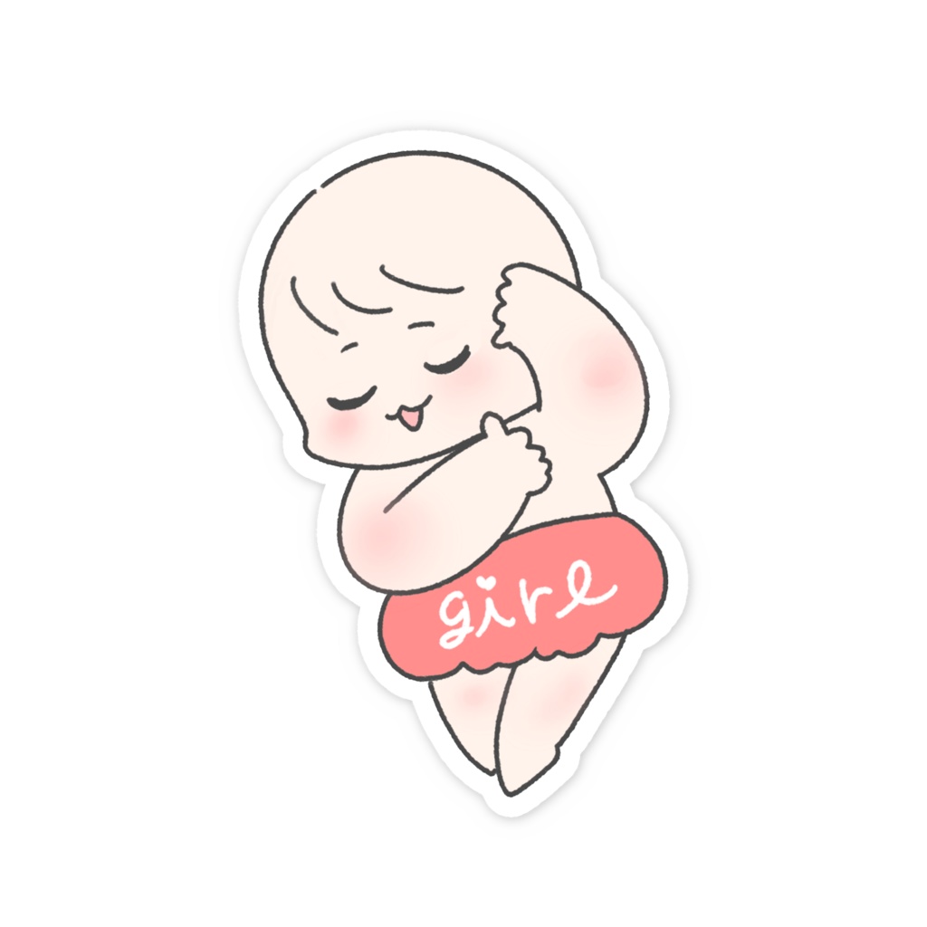 【ステッカー】ベビィ ガール