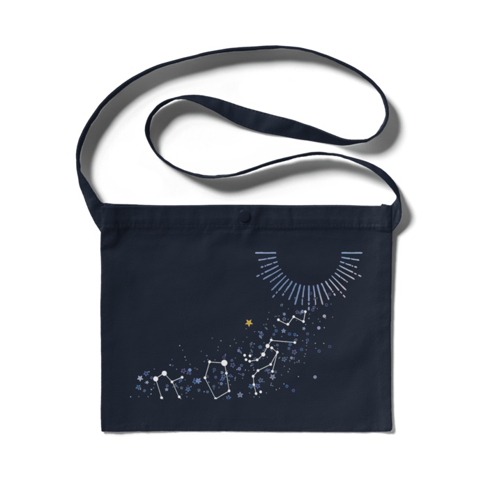 輝きシリーズ-天の川-サコッシュ