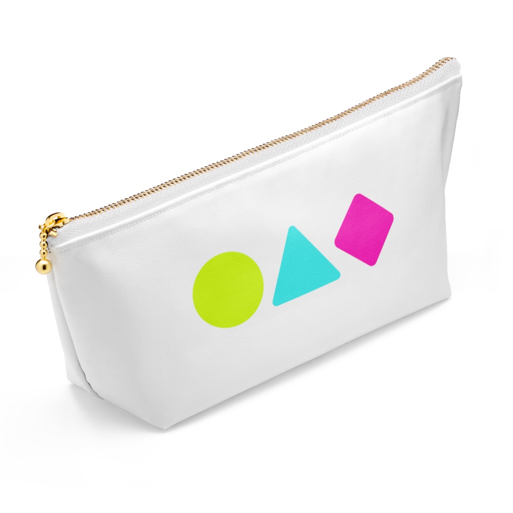 00課 ●▲◆ポーチ