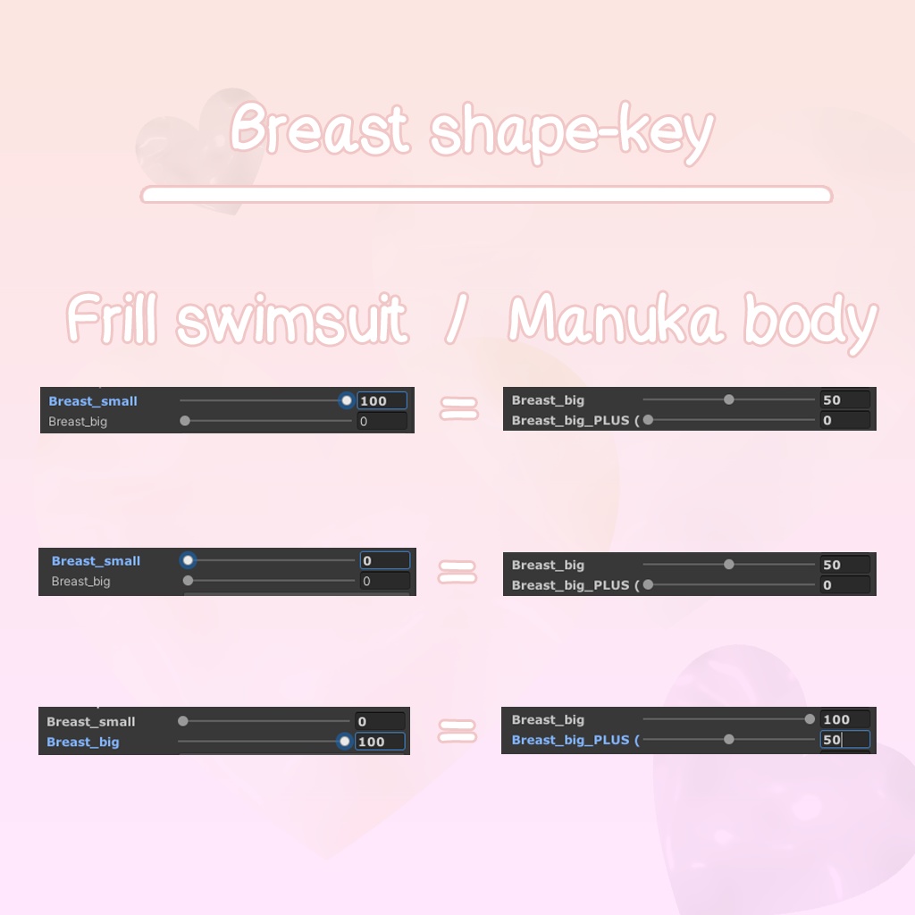 Frill Swimsuit for Manuka(マヌカ)