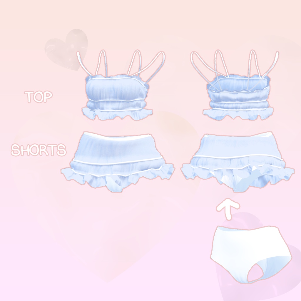 Frill Swimsuit for Manuka(マヌカ)