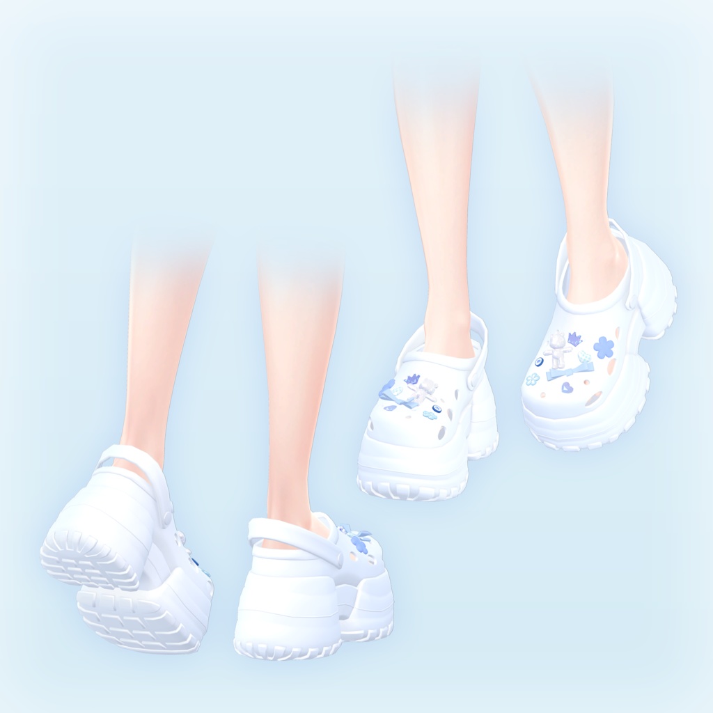 【3アバター対応】Crocs Clog