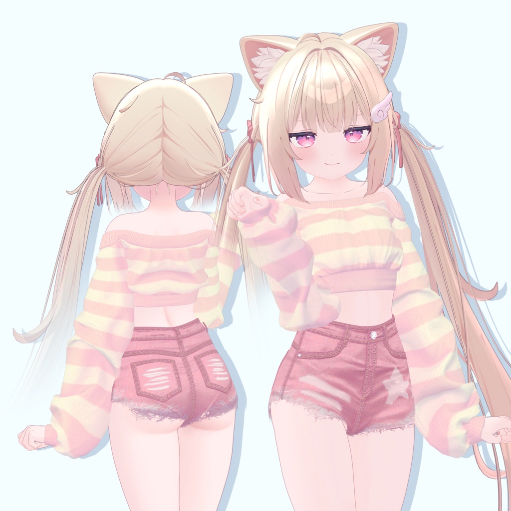 【7アバター対応】Off Shoulder