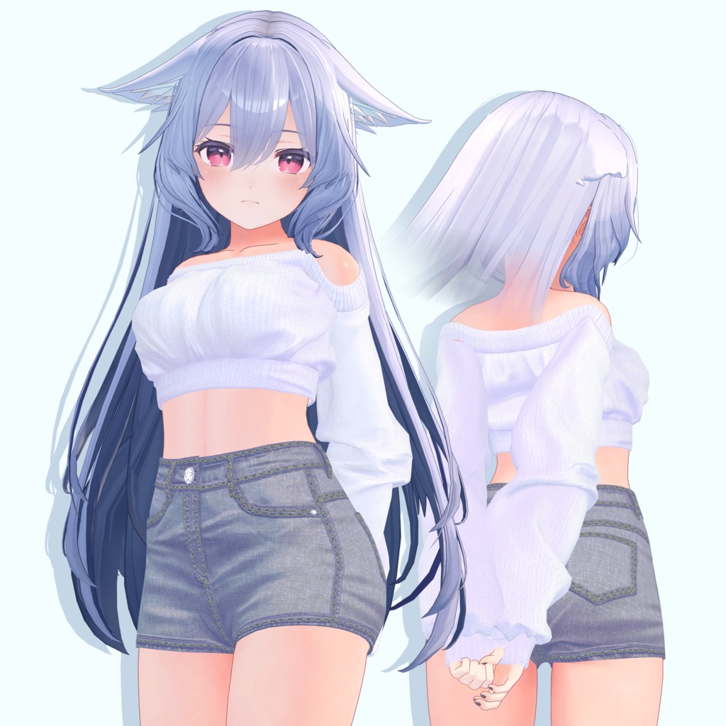 【7アバター対応】Off Shoulder