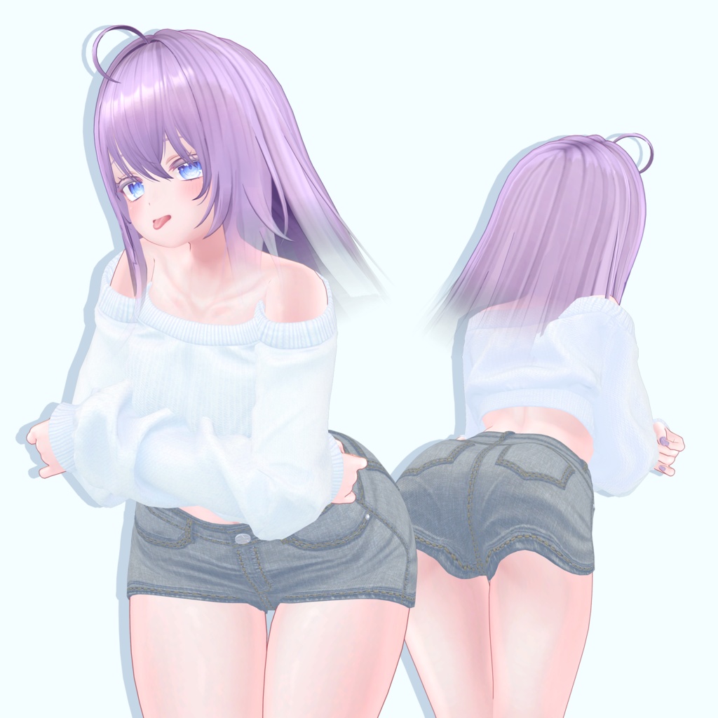 【7アバター対応】Off Shoulder