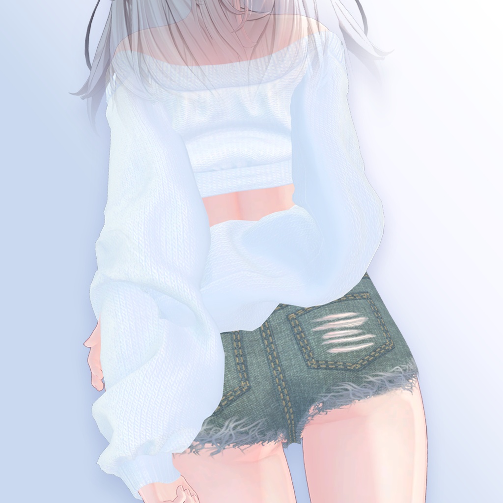 【8アバター対応】✨しなの追加✨ Off Shoulder