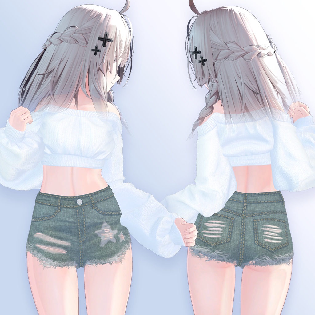 【8アバター対応】✨しなの追加✨ Off Shoulder
