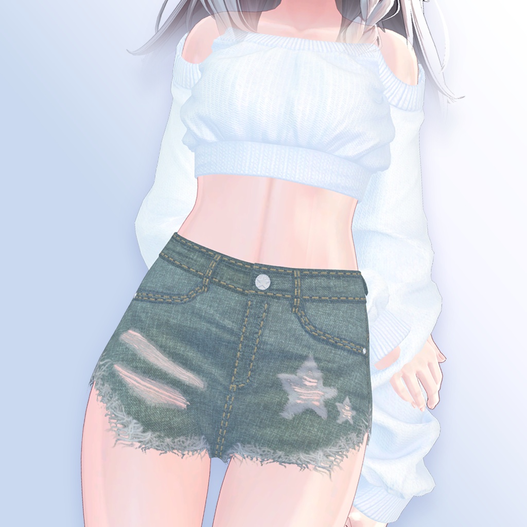 【8アバター対応】✨しなの追加✨ Off Shoulder