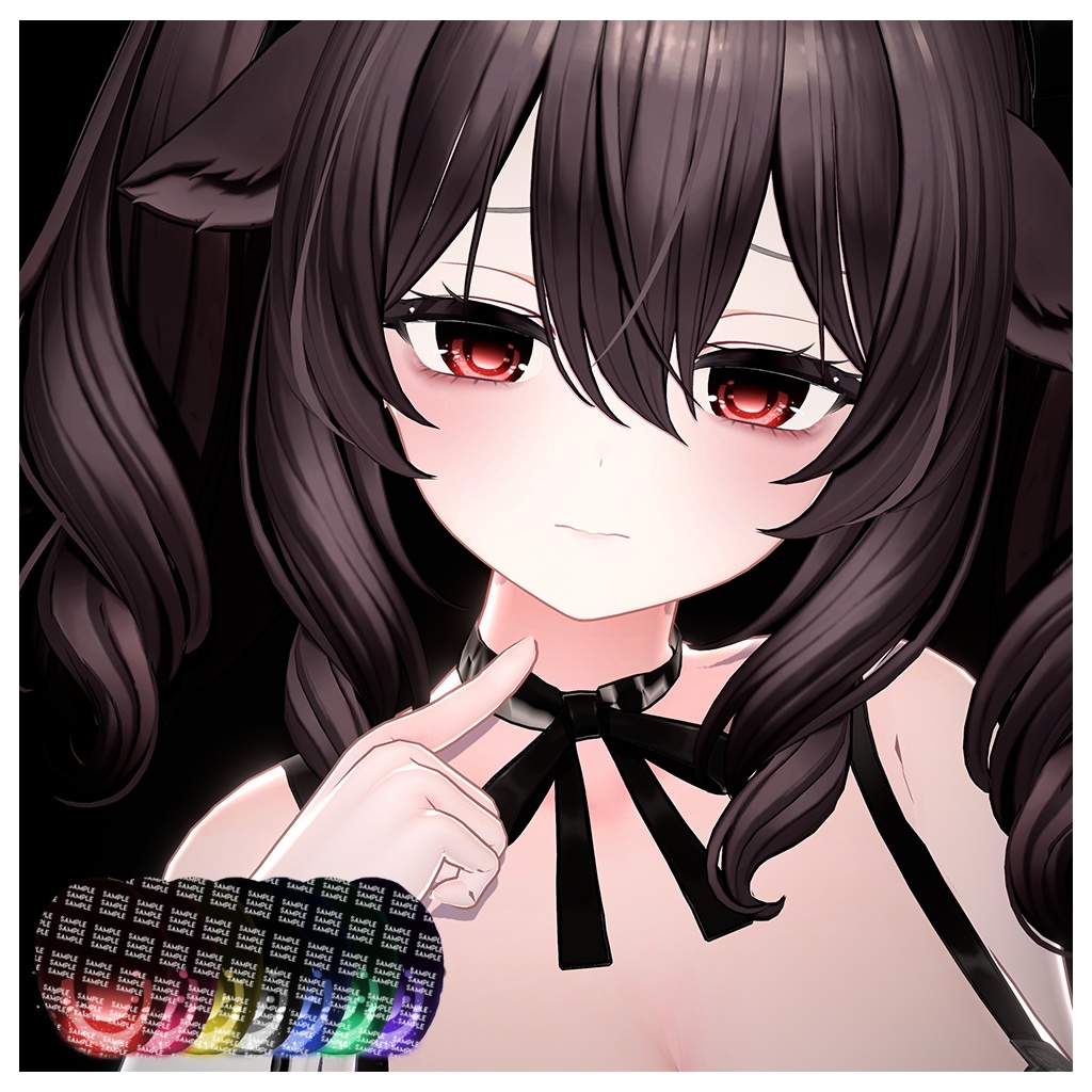 【6アバター対応】目テクスチャ Eye Texture