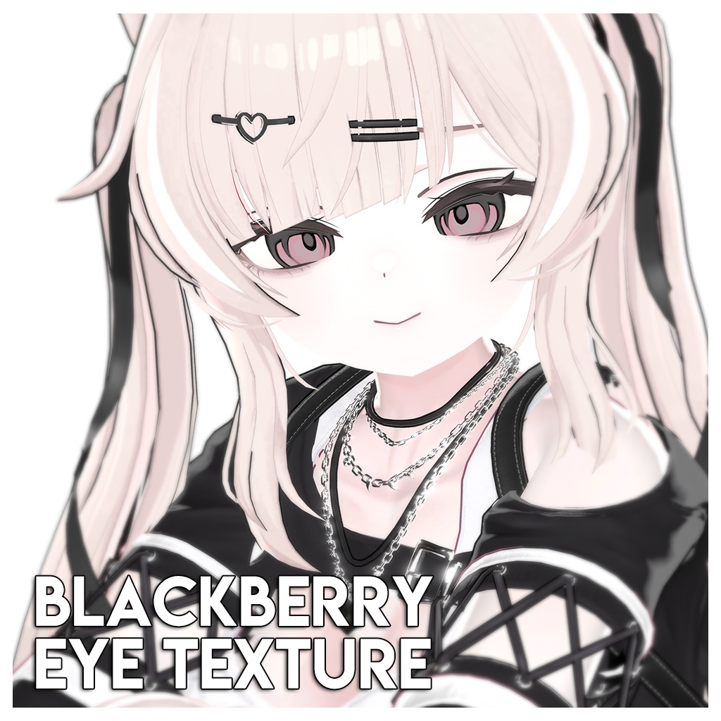 【21アバター対応】 BlackBerry Eye Texture