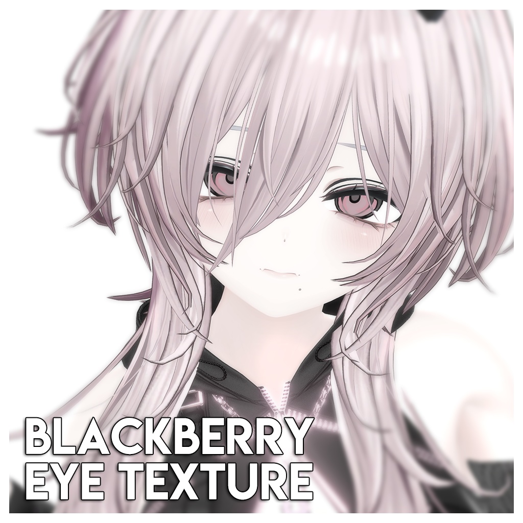 【27アバター対応】 BlackBerry Eye Texture