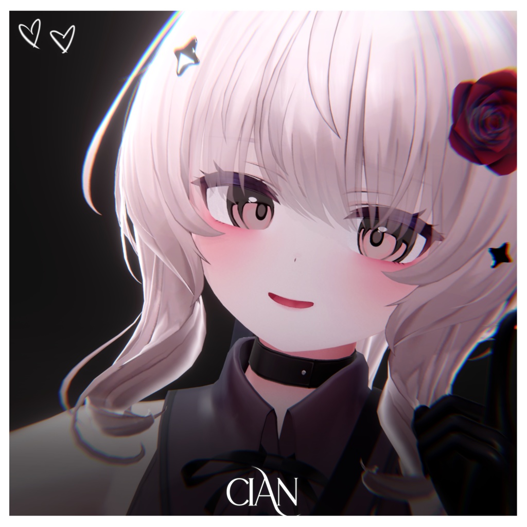 【24アバター対応】 BlackBerry Eye Texture